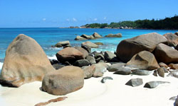 Strand auf den Seychellen